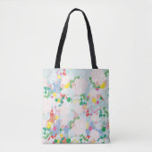 Peony pink tote bag (Voorkant)