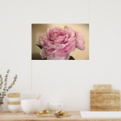 Peony Poster (Keuken)