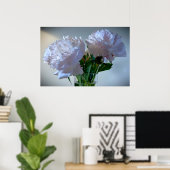 Peony Poster (Thuiskantoor)