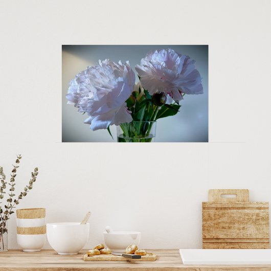 Peony Poster (Keuken)