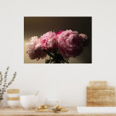 Peony Poster (Keuken)