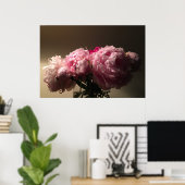 Peony Poster (Thuiskantoor)