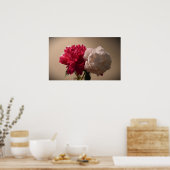 Peony Poster (Keuken)
