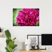 Peony Poster (Thuiskantoor)
