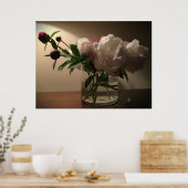 Peony Poster (Keuken)