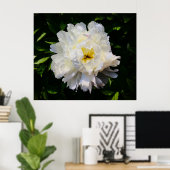 Peony Poster (Thuiskantoor)