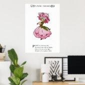 Peony Poster (Thuiskantoor)