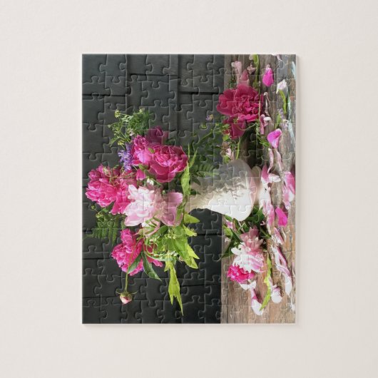 Peony Puzzle 8x10" 110 stuks Legpuzzel (Verticaal)