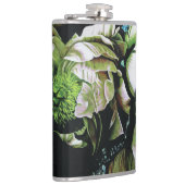 "Peony Ride" Vinyl Wrapped Flask Heupfles (Rechts)