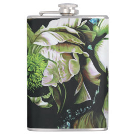 "Peony Ride" Vinyl Wrapped Flask Heupfles