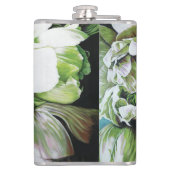 "Peony Ride" Vinyl Wrapped Flask Heupfles (Achterkant)