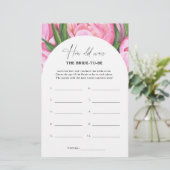 Peony rozen - Hoe oud was de bruid om te spelen (Staand voorkant)