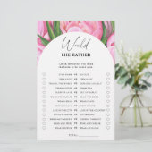 Peony rozen - Zou ze liever vrijgezellenfeest spel (Staand voorkant)