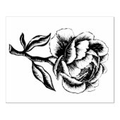 Peony Rubberstempel (Afrduk)