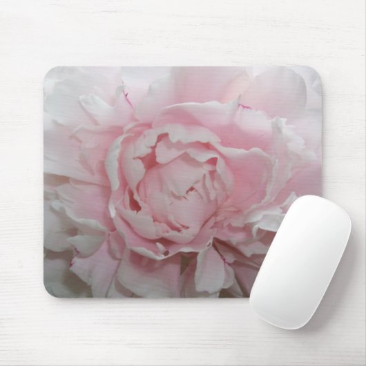 Peony sluit Mousepad af Muismat (Met muis)