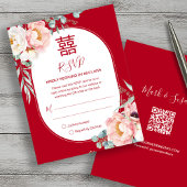 Peony Song Hy/Shuang Xi RSVP met code QR