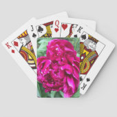 Peony-spelkaarten Pokerkaarten (Achterkant)