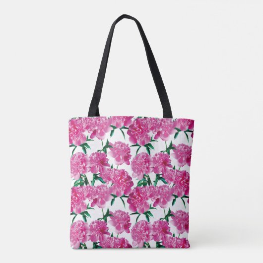 Peony. Tote Bag (Achterkant)