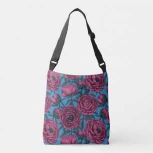 Peony-tuin Crossbody Tas