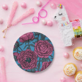 Peony-tuin Papieren Bordje (Feest)