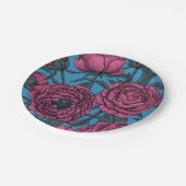 Peony-tuin Papieren Bordje (Gekanteld)