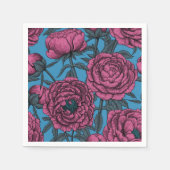 Peony-tuin Servet (Voorkant)