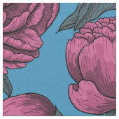 Peony-tuin Stof (Close Up)