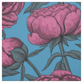 Peony-tuin Stof (Swatch)