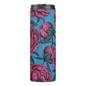 Peony-tuin Thermosbeker (Achterkant)