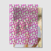 Peony. Vellum Uitnodigingen (Offset (Koppel))