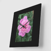Peony Vierkante Klok (Hoek)