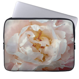 Peony Waterverf Design in Delicate Pinks Laptop Sleeve
