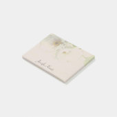 Peony Wedding Mauve Stationery Post-it® Notes (Schuin)