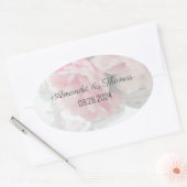  Peony Wedding Sticker (Envelop)
