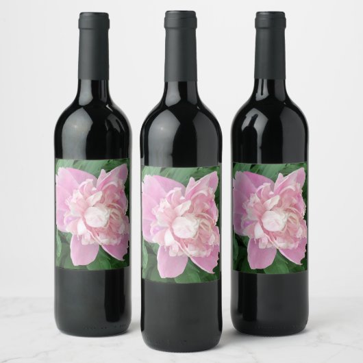 Peony Wijn Etiket (Flessen)