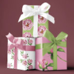 Peony Wrapping Paper Flat Sheet Set van 3<br><div class="desc">Viel elke speciale gelegenheid met dit mooie pony verpakkingspapier!</div>