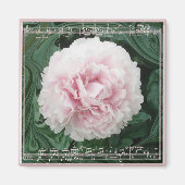 PeonyMusicMagnet Magneet (Voorkant)