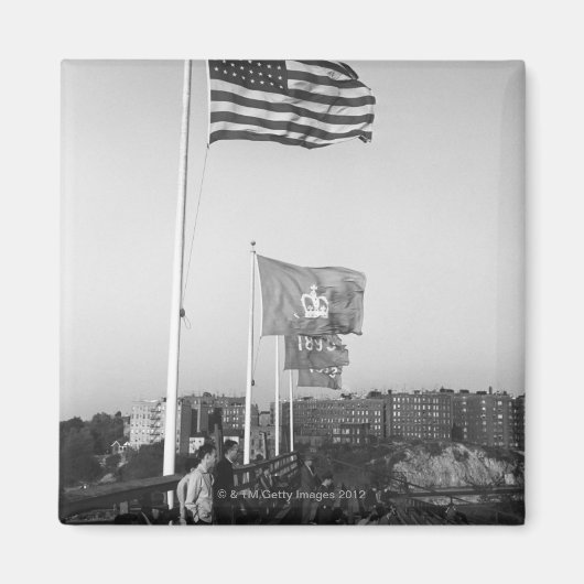 People in Belachers Magneet (Voorkant)