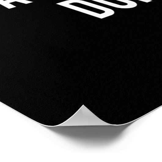 people lie actions don't poster (Hoek)