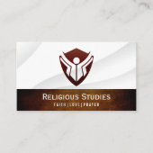 People Logo's and Shield Visitekaartje (Voorkant)