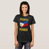 People Power Impeach Marcos Protest Tee Corruption T-shirt (Voorkant volledig)