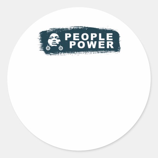 People Power Sticker (Voorkant)