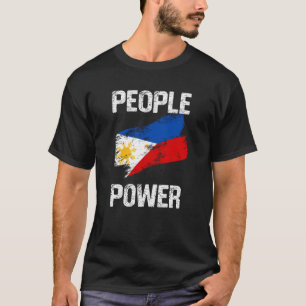 People Power zet Marcos af T-shirt Corruptie Prote