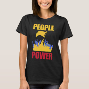 People Power zet Marcos af T-shirt Corruptie Prote
