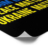 People Problem Freedom Problems Peace Problems Ukr Poster (Hoek)