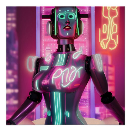 People Who Hate AI Art Perfect Poster (Voorkant)