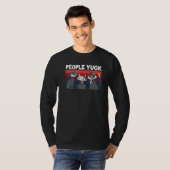 People Yuck Cat Whisperer Introverted Introvert  1 T-shirt (Voorkant volledig)