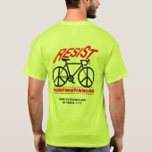 PeoplePowerPeloton ‘RESIST’ #2 T-shirt (Achterkant)