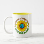 People's Climate March for Justice Coffee Cup Mok (Links)