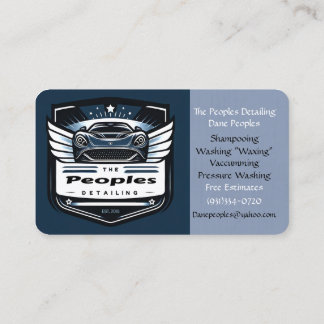Peoples Detailing 1e Editie Visitekaartje